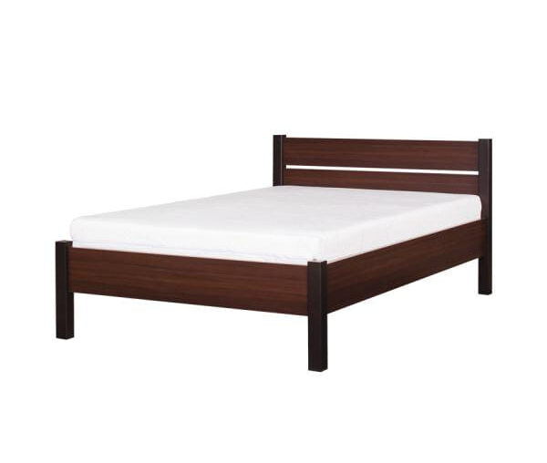 postele, drevena posteľ